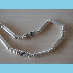 Slvarmbnd med Rr og Perler