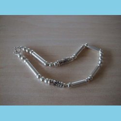 Slvarmbnd med Rr og Perler