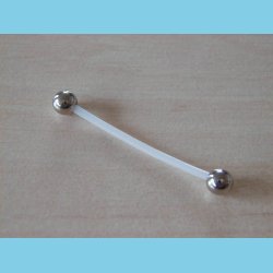 Lbesmykke med Kugler i Kirurgisk Stl