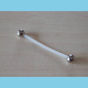 Lbesmykke med Kugler i Kirurgisk Stl