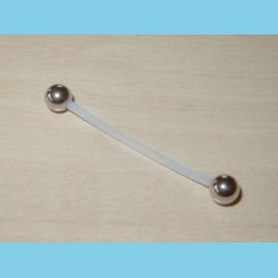 Lbesmykke med Kugler i Kirurgisk Stl