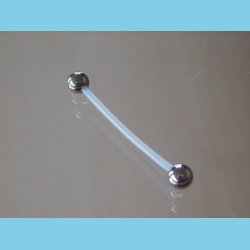 Lbesmykke med Kugler i Kirurgisk Stl