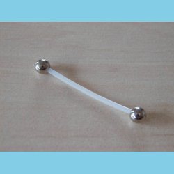 Lbesmykke med Kugler i Kirurgisk Stl