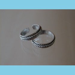 Tring med Flettet Mnster