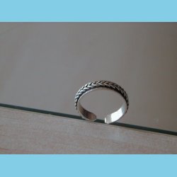 Tring med Flettet Mnster